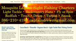 Desktop Screenshot of mosquitolagoonsightfishing.com